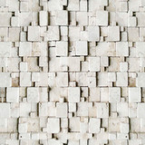 Papel De Parede Mosaico De Pedras Canjiquinha Claras