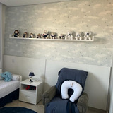 Papel De Parede Nuvens C Estrelas Quarto Menino Infantil