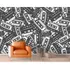 Papel De Parede Painel Ades. Floral, Natureza, Infantil 3m²