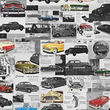 Papel De Parede Retro