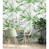 Papel De Parede Tropical Palmeira Lançamento Luxo