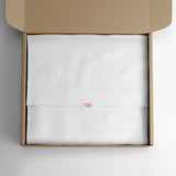 Papel De Seda 35x50cm Branco 100 Folhas Liso