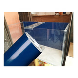 Papel Decorativo Adesivo Azul Noturno Aquários 50cm X 50cm