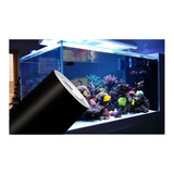 Papel Decorativo Adesivo Preto Aquários 150cm X 60cm