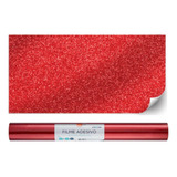 Papel Decorativo Plástico Adesivo Glitter 80mic 45cmx10m