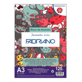 Papel Desenho Artístico Liso Fabriano Branco Trident A3 120g