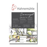Papel Desenho Hahnem hle Concept Sketch Draw 220g A3 20fls