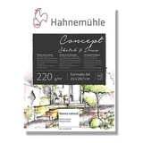 Papel Desenho Hahnem hle Concept Sketch Draw 220g A4 20fls