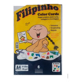 Papel Filipinho Color Cards A4 120g 24 Fls