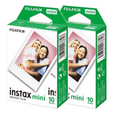 Papel Filme Para Instax Mini 7 8 9 11 Pack 20 Fotos