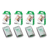 Papel Filme Para Instax Mini 7 9 11 12 Pack 40 Fotos