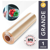Papel Filme Stretch Plastico Pvc 28cm X 300m P Embalagem