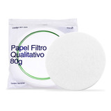Papel Filtro Qualitativo 80g Diâmetro 240mm