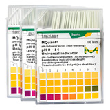 Papel Fita Indicador Ph 0 A 14 Kit C 200fitas Merck