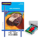 Papel Fotografico A4 180g P Impressora Jato De Tinta Epson