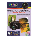 Papel Fotográfico A4 Matte Fosco 108g Off Paper 100 Folhas