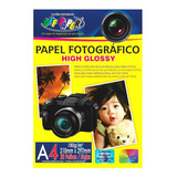 Papel Fotográfico Brilhante High Glossy 180g