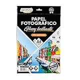 Papel Fotográfico Glossy Brilhante 120g Com