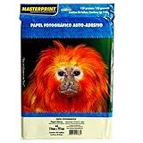 Papel Fotográfico, Inkjet, A4, Glossy, Adesivo 130 G, Masterprint, 302010041, Multicor, Pacote De 50