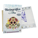 Papel Hectográfico Decalque Tatuagem Tts Caixa 25 Folhas