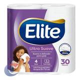 Papel Higiênico Elite Ultra 30m Folha Dupla 1 Kit Com Ext