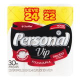Papel Higiênico Folha Dupla Neutro Personal Vip Lv 24 E Pg22