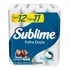 Papel Higienico Folha Dupla Sublime Softys L12p11 Rolos