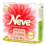 Papel Higiênico Neve 20m 4un