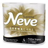 Papel Higienico Neve Neutro Supreme Folhas