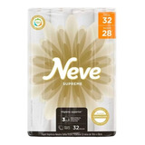 Papel Higiênico Neve Supreme Folha Tripla 20 M De 32 Un