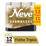 Papel Higiênico Neve Supreme Folha Tripla 20 M De C 12un