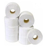 Papel Higiênico Rolão 300 Metros Branco Industrial 8 Rolos