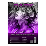 Papel Impressão Bg Dark Stencil   50 Folhas Tattoo