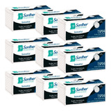 Papel Interfolhado Folha Quadrupla P Banheiro C 1000 Fl