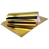 Papel Laminado Ouro  Masterprint  A4  250 Gramas  Pacote Com 10 Folhas