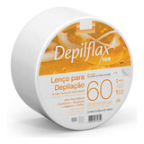 Papel Lenço Para Depilação Depilflax Rolo 60m Depilatório