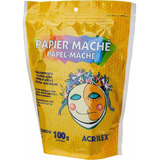 Papel Machê Acrilex Massa Semi Pronta Modelagem 100g