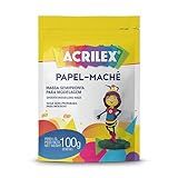Papel Maché Kit Escolar 25g  Acrilex 012100000  Multicor