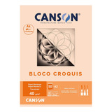 Papel Manteiga Croquis A4 Bl 50 Canson 40g