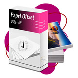 Papel Offset 90g Com 250 Folhas