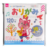 Papel Origami 120 Folhas 18 Cores 12x12 Cm
