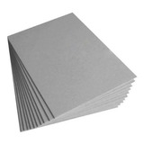 Papel Papelão Paraná Cinza Tipo Holler A5 50 Unid Artesanato