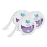 Papel Para Depilacao Depil Bella Fibra Natural C 3 Rolo 50mt