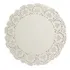 Papel Redondo Rendado 36 Cm Branco Doilie 90 Unidades Toalha