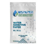 Papel Sensível Á Água Hidrossensível 76x26mm Wspaper 50 Und