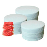 Papel Separador De Hamburguer Redondo 12 8cm C 1000 Unidades