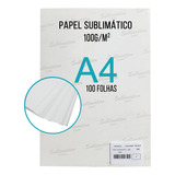 Papel Sublimatico A4 100g