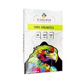 Papel Sublimático Branco X-color 100g A4 210x297mm Com 100fls