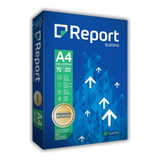 Papel Sulfite A4 75g Resma 500 Folhas Premium Report Suzano
