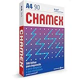 Papel Sulfite A4 90g Chamex Super International Paper Branco 5 Pacotes De 500 Folhas